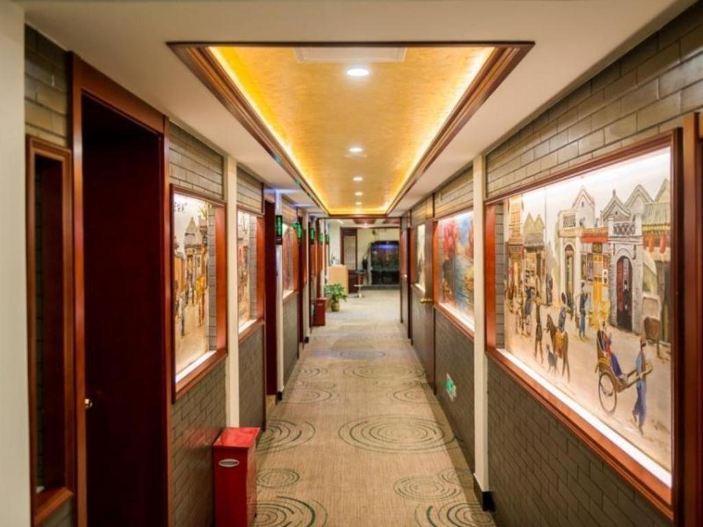 Greentree Inn Beijing Dongcheng District Wangfujin South Luogu Lane Houhai Express Hotel Exterior foto